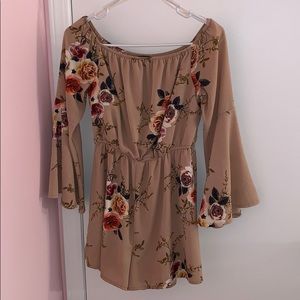 Adorable floral romper